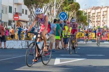 El XXVIII Triatlón de Salinetas-Telde (Foto Antonio Rico)